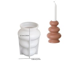 Molde silicona 3 circulos nordicos